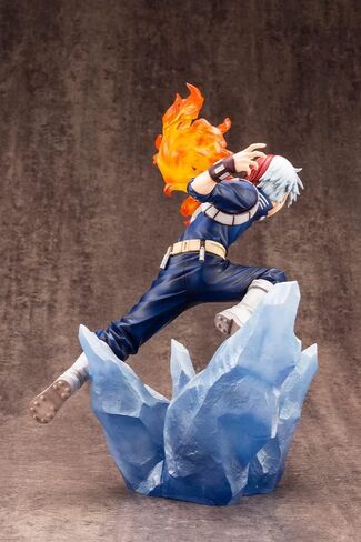 Kotobukiya My Hero Academia: Shoto Todoroki (Version 2) ARTFX J Statue, Multicolor in Saudi Arabia