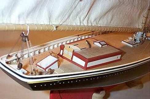 Model Shipways 1921 Bluenose Canadian Fishing Schooner Boat 1:64 Historic Wood Kit MS2130 - Model Expo in Saudi Arabia
