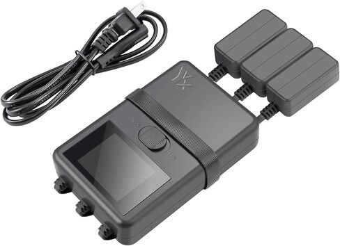 Hanatora LCD شاحن بطارية سريع لـ DJI Mini 3، Mini 3 Pro، شاشة متوازية سريعة متعددة محور الشحن ملحقات الطائرة بدون طيار in Saudi Arabia