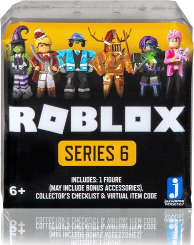مجموعة Roblox Celebrity - المجموعة 5 من الأشكال الغامضة المكونة من 6 قطع [تتضمن 6 عناصر افتراضية حصرية] in Kuwait