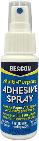 BEACON Fast-Holding, Non-Toxic Multi-Purpose Adhesive Spray for DIY Enthusiasts, Builders, Teachers and More, 2-Ounce in Saudi Arabia