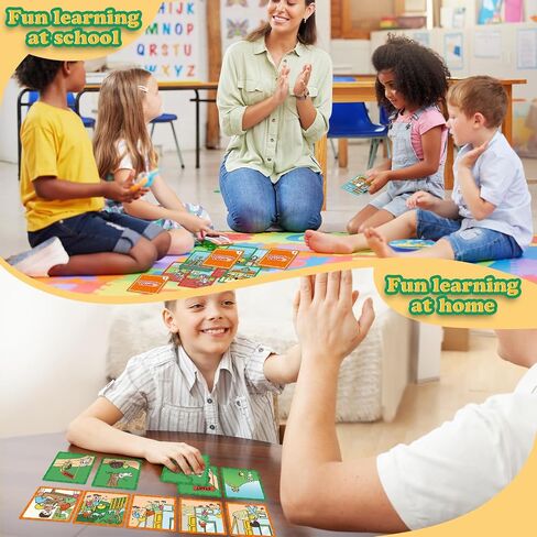 Sequencing Cards, Sequence Game for Kids, Speech Therapy Materials for Autism, Improve Storytelling,Social Skills, Sentence Building, Preschool Learning Activities for Classroom & Homeschool in Kuwait