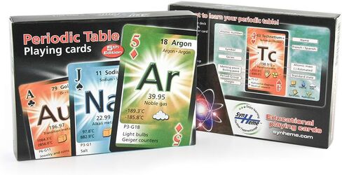 Periodic Table Playing Cards in Saudi Arabia