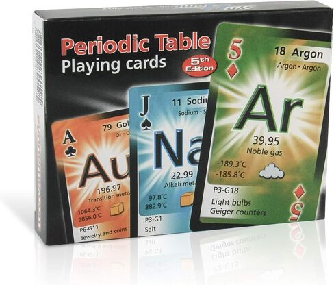 Periodic Table Playing Cards in Saudi Arabia