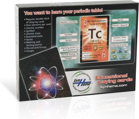 Periodic Table Playing Cards in Saudi Arabia