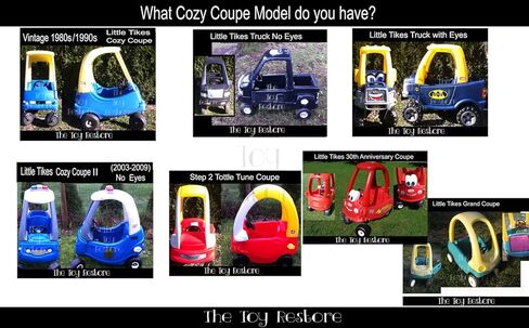 ملصقات بديلة لسيارة Little Tikes Tykes Cozy Coupe II UK in Kuwait