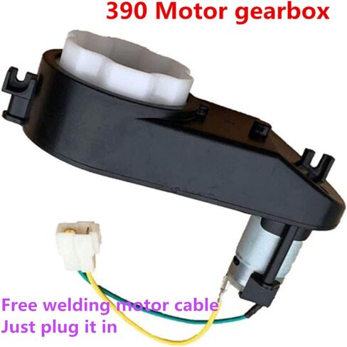 12V390 20000RPM Gearbox with DC Motor, RS390 12V Motor with Gear Box for Kids Ride-Ons Accessories Children Electric Ride On Car and Motorcycle Replacement Parts in Saudi Arabia