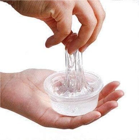 12 عبوة من معجون الطين الشفاف الكريستالي، إبداعي، DIY، لعبة رائعة لأي هدية، هدية، عيد ميلاد. مجموعة ألعاب سلايم غير لزجة، تخفف التوتر، فائقة النعومة واسفنجية للأطفال والكبار - شفافة وشفافة in Kuwait