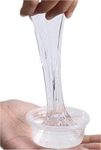 12 عبوة من معجون الطين الشفاف الكريستالي، إبداعي، DIY، لعبة رائعة لأي هدية، هدية، عيد ميلاد. مجموعة ألعاب سلايم غير لزجة، تخفف التوتر، فائقة النعومة واسفنجية للأطفال والكبار - شفافة وشفافة in Kuwait