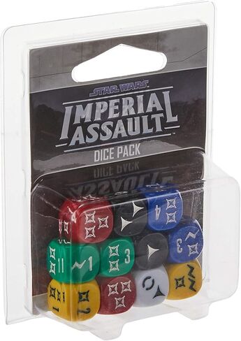 Star Wars Imperial Assault Board Game DICE PACK - Epic Sci-Fi Miniatures Strategy Game for Kids and Adults, Ages 14+, 1-5 Players, 1-2 Hour Playtime, Made by Fantasy Flight Games in Saudi Arabia