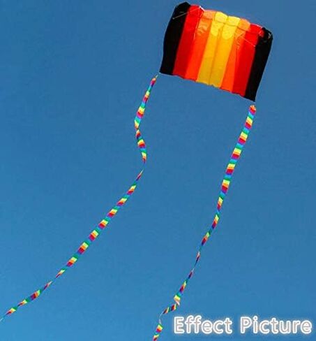 Double Fun 2 x 32 Feet (10M) Long Eye Catching Rainbow Tail for RC Drone, Kite, Air Show, Aerobatic Flight in Saudi Arabia