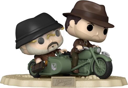 Funko Pop! Ride Super Deluxe: Indiana Jones and The Last Crusade - Indiana Jones & Henry Jones Sr., Amazon Exclusive in Saudi Arabia