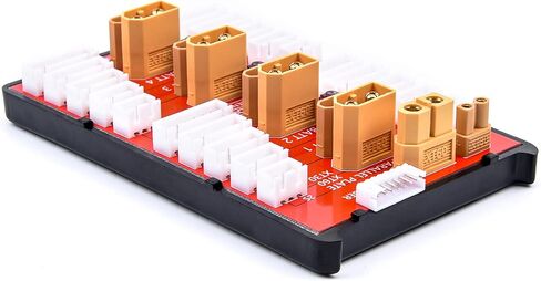 لوحة شحن متوازية 2 في 1 XT30 XT60 RC من Readytosky لوحة شحن متوازية XT30 XT60 تدعم 4 عبوات لبطارية الليثيوم بوليمر 2S-6S in Kuwait