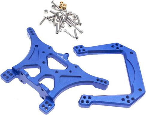 برج الصدمات الأمامي والخلفي من سبيكة CODA RACING RC لـ Traxxas 1/10 2WD Slash(VXL)، Stampede(VXL)، Rustler(VXL)، Bandit(VXL)، قطعة استبدال Bigfoot 3638 3639 in Kuwait