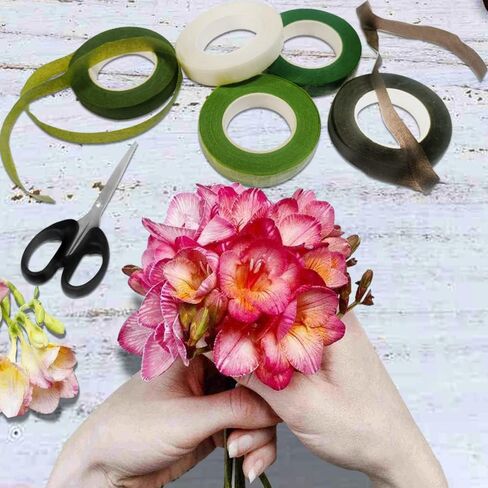 Floral Arrangement Kit, SourceTon 14 Flower Tools Include Floral Tapes Floral Garden Wire Cutter 22-Gauge Paddle Wire Sewing Needles in Saudi Arabia