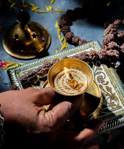 Swaha Twisted Akhandjyot Cotton Long Wick (3 Pieces)- Pack of 1 in Kuwait