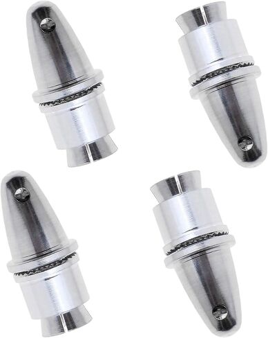 4pcs 3.17mm Propeller Adapter Aluminum Propeller Adapter Holder for RC Motor Prop Speed Controller Electric Motor Accessories (3.17mm Aperture and 5mm Output Axle) in Kuwait