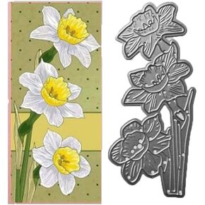 قوالب القطع المعدنية على شكل زهرة الأقحوان من Alinacrafts لعمل بطاقات القصاصات وقص القوالب وعيد الشكر وأعياد الميلاد (#10) in Kuwait