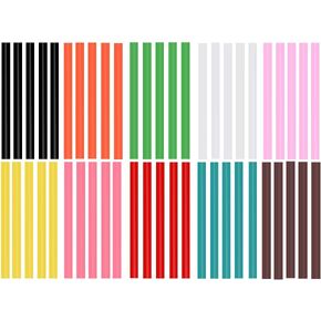 Ewparts 50PCS Hot Glue Sticks for Hot Glue Gun 7mm Glue Gun Sticks Opaque Color Glue Sticks for Glue Gun Colored Mini Hot Melt Glue Sticks Color Mini Glue Sticks Multipurpose for Art & Craft Project in Kuwait