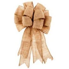 Large Burlap Bow in Saudi Arabia