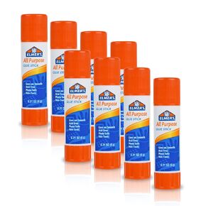 Elmer’s Glue Sticks, 0.21 Ounce – 12 Count All Purpose Elmers Glue Stick White