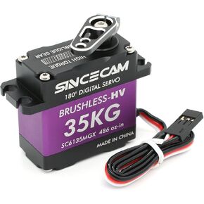 35 كجم Rc مؤازرة توجيه مؤازرة مقاومة للماء 180 درجة ترس مائل معدني عالي السرعة مؤازرة كاملة من الألومنيوم حافظة رقمية بدون فرش زاوية دقيقة دوران أكثر سلاسة لروبوت القارب الزاحف 1/12 RC in Kuwait