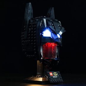 مجموعة مصابيح LED لسيارة ليغو باتمان كاول،مجموعة اضاءة ليجو دي سي باتمان كاول 76182 نموذج مكعبات بناء [الموديل 76182 غير متضمن] in Kuwait