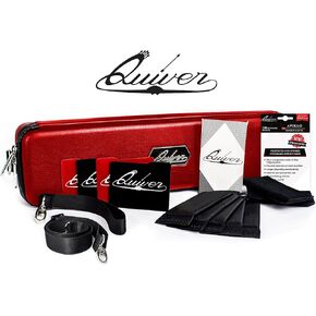 حقيبة حمل بطاقات Quiver Time Pink Quiver - حامل بطاقات اللعب لبطاقات التداول، حقيبة تخزين بطاقات MTG حقيبة صندوق بطاقات (+ حزام المعصم والكتف، والفواصل، والوسادات + 100 حافظة بطاقات أبولو) in Kuwait