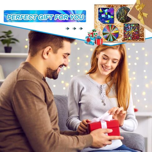 8 Pcs Holographic Resin Coaster Molds Resin Mold Coaster Resin Mold Square Epoxy Resin Molds Round Silicone Molds for Epoxy Resin for DIY Resin, Cups Mats, Home Decoration in Saudi Arabia
