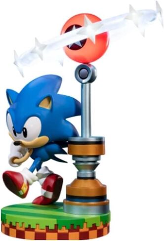 دارك هورس ديلوكس Sonic The Hedgehog: Sonic PVC Statue, Collector's Edition, 10.5" Height أخضر in Saudi Arabia
