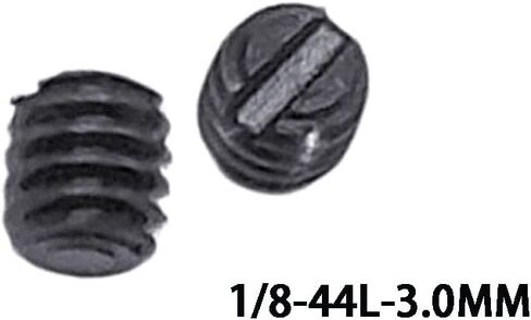 Fbshicung 20 PCS Needle Set Screws #1/8-44L-3.0MM for Industrial Juki MO-2400 MO-2500 Overlock Yamato DCZ361 AZ8000 in Saudi Arabia