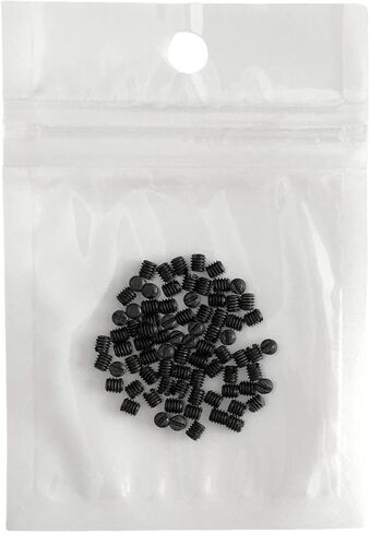 Fbshicung 20 PCS Needle Set Screws #1/8-44L-3.0MM for Industrial Juki MO-2400 MO-2500 Overlock Yamato DCZ361 AZ8000 in Saudi Arabia