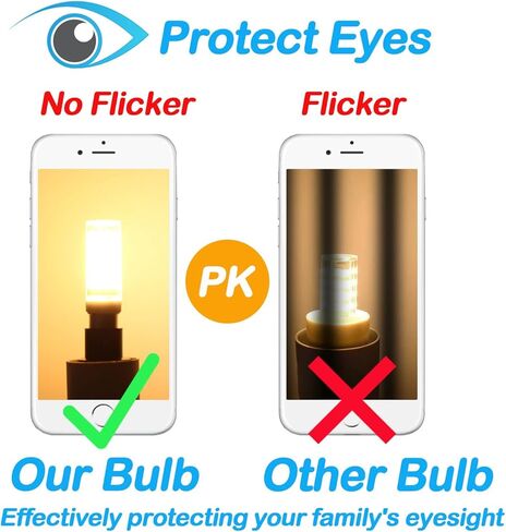 لمبة Lamsky BA15D LED، لمبة ماكينة الخياطة بقاعدة حربة مزدوجة الاتصال، 5 وات أبيض دافئ 2700 ك 50 وات استبدال هالوجين، تيار متردد 110 فولت/220 فولت، لمبة إضاءة لآلة الخياطة، نوع حربة يستبدل عبوتين in Kuwait