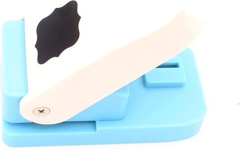 Kucaa Handmade Scrapbooking One Inch 25mm Size Craft Lever Punch Embossing Puncher Mini Fancy Punch (Square) in Kuwait