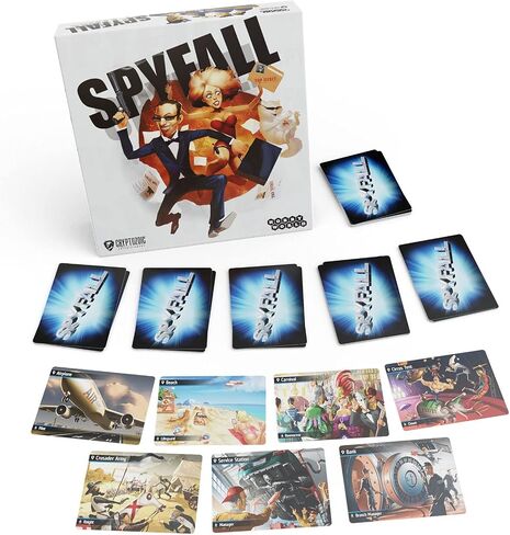 Spyfall 2 - لعبة الحفلة المثالية - اعثر على الجاسوس قبل نفاد الوقت - ما يصل إلى 3 إلى 12 لاعبًا - ألعاب لوحية للمراهقين والبالغين - للأعمار من 13 عامًا فما فوق in Saudi Arabia