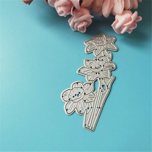 Daisy Flower Metal Cutting Dies Alinacrafts Scrapbooking Card Making Die Cuts Thanksgiving Christmas Craft Dies (#10) in Kuwait