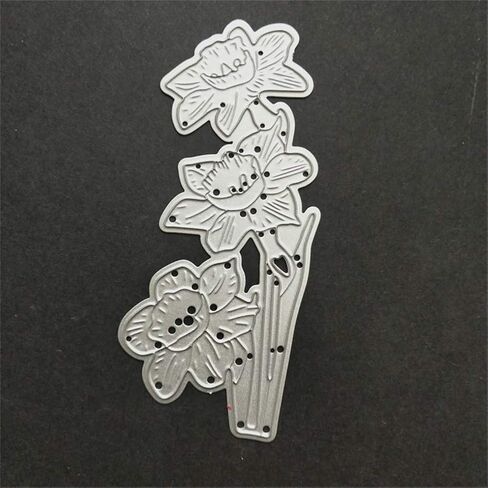Daisy Flower Metal Cutting Dies Alinacrafts Scrapbooking Card Making Die Cuts Thanksgiving Christmas Craft Dies (#10) in Kuwait