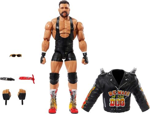 مجموعة Mattel WWE Solo Sikoa Elite Collection مع ملحقات وتفاصيل وتفاصيل واقعية، لعبة قابلة للتجميع، 6 بوصة in Saudi Arabia