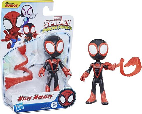 Spidey and His Amazing Friends Marvel Ghost-Spider Hero Figure, 4-Inch Scale Action Figure, Includes 1 Accessory, for Kids Ages 3 and Up in Saudi Arabia