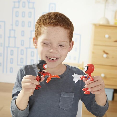Spidey and His Amazing Friends Marvel Ghost-Spider Hero Figure, 4-Inch Scale Action Figure, Includes 1 Accessory, for Kids Ages 3 and Up in Saudi Arabia