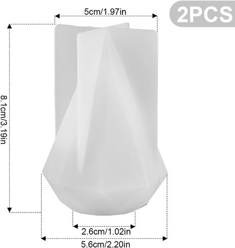 قالب شموع من السيليكون الحلزوني لصنع الصابون والشموع ثلاثية الابعاد لصب الراتنج، قوالب ايبوكسي لصب الراتنج، ديكور حفلات الكريسماس، هدية يدوية الصنع (حلزوني) in Kuwait