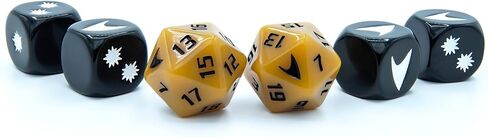 Modiphius Star Trek Adventures Operations Division Dice Set Revised, Multi in Kuwait