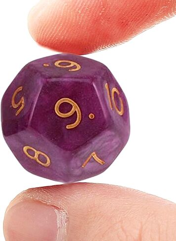 ZXUEZHENG 3 قطع من النرد الفلكي من اللؤلؤ الأكريليك متعدد الجوانب لإكسسوارات عرافة الكوكبة in Kuwait