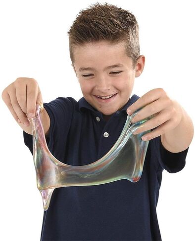 Galaxy Slime for Kids - 15 Pack of Slime Putty in Assorted Neon Colors, Premade Marble Rainbow Slime Birthday Party Favor Toys by Bedwina in Saudi Arabia