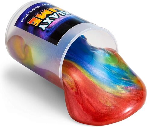 Galaxy Slime for Kids - 15 Pack of Slime Putty in Assorted Neon Colors, Premade Marble Rainbow Slime Birthday Party Favor Toys by Bedwina in Saudi Arabia