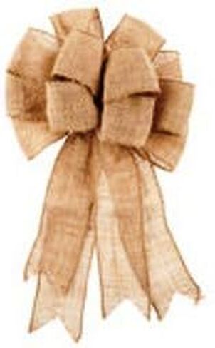 Large Burlap Bow in Saudi Arabia