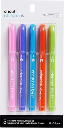 Infusible Ink Freehand Brush Marker, 5 Pack-Basics in Kuwait