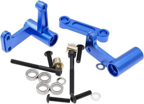 URCMax Aluminum Steering Bellcranks&Drag Link for Traxxas 2WD 1/10 Rustler, Slash, Nitro Slash-Replaces Part 3743 in Kuwait