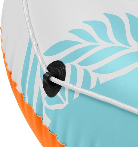 ﻿Retrospec Weekender Float River Tube for Lakes, Rivers, and Pools ﻿with 2 Cup Holders, Built-in Backrest and Wrap Around Grab Rope for Easy Transport in Saudi Arabia