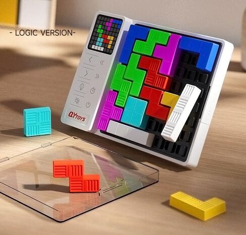 لغز مكعبات روسية ذكية ثلاثية الأبعاد من Cuberspeed مع 3000 سؤال تتحدى ألعاب العقل لعبة Tangram Jigsaw Intelligence الملونة ثلاثية الأبعاد كتل روسية لعبة تعليمية هدية للأطفال in Saudi Arabia